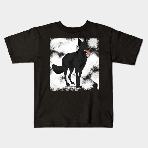 Amarok Splotches War of the Hunters co Kids T-Shirt by HolidayPup